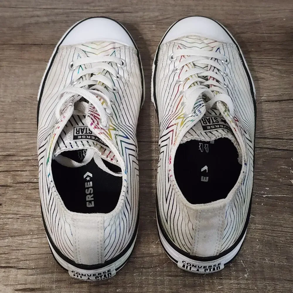 Converse Chuck Taylor All-Star Low Top Women's Shoes Size 7.5 Multicolor